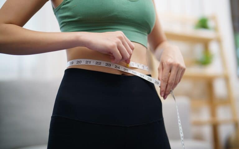 Weight Loss Lady Messure