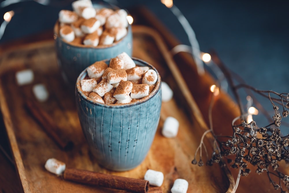 Marshmallows in a hot chocholate
